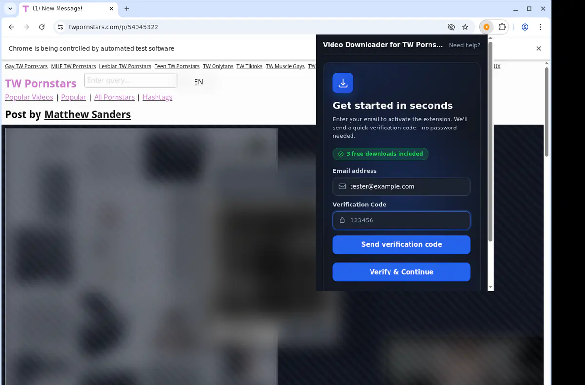 Twpornstars Video Downloader screenshot 4